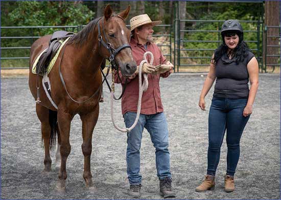 We want you to volunteer at the Salt Spring Therapeutic Riding Association